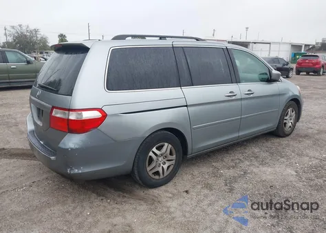 2007 Honda Odyssey Ex from USA, damaged, VIN 5FNRL384X7B145002